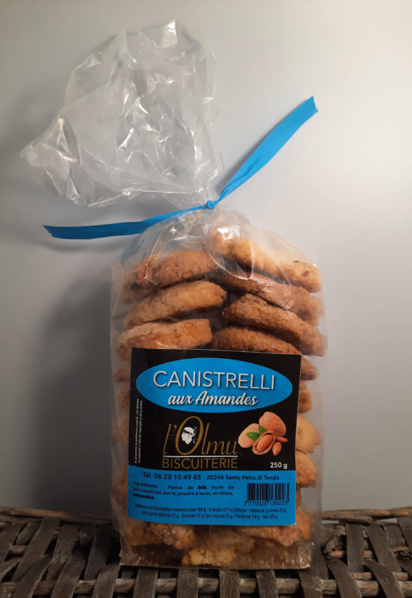 CANISTRELLI aux amandes