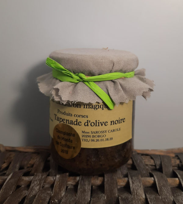 TAPENADE D'OLIVE NOIRE
