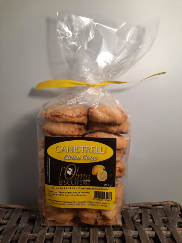 Canistrelli au citron corses