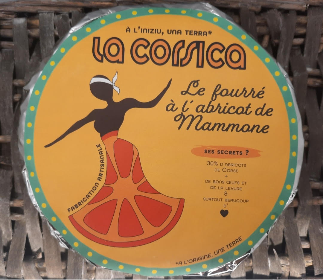 Biscuit fourré à l'abricot de mamone