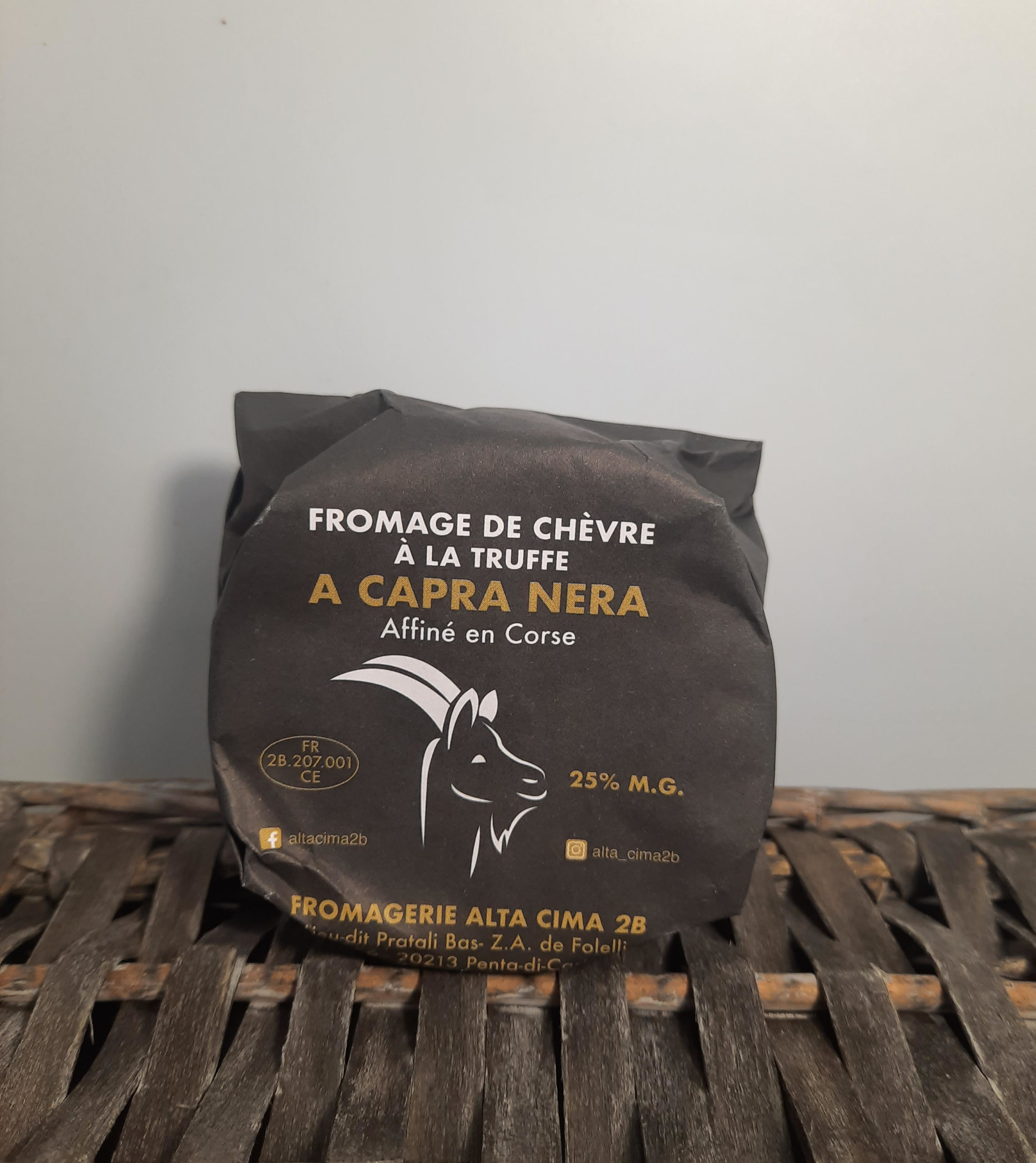 Fromage de chèvre à la truffe